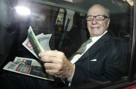 Independent: Rupert Murdoch, fearing company's future, told Sun journalists to get 'act together' on Labour coverage